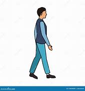 Image result for Cartoon Person Outline Walking