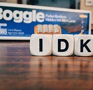 Image result for Idk Word