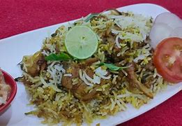 Image result for Hyderabadi Chicken Biryani Abcdef