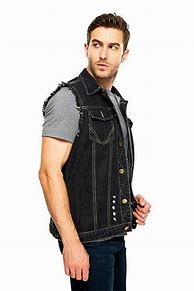 Image result for Punk Jean Vest