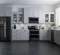 Image result for Dark Stainless Steel Appliances