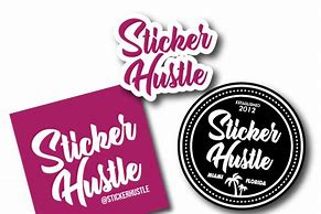 Image result for Hustle Sticker