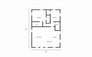 Image result for 30 X 40 Barndominium Floor Plans