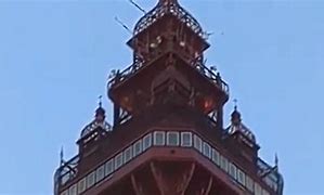 Image result for Lightning Strikes Blackpool Tower