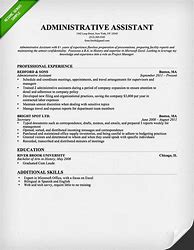 Image result for Admin Assistant Resume Template