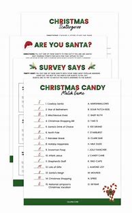 Image result for Free Printable Christmas Party Games