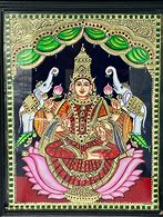 Image result for Lakshmi in Wite Lotus