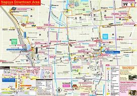 Image result for Nagoya Ward Map