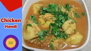 Image result for Chicken Masala Handi