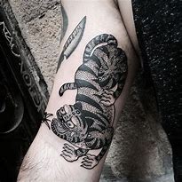 Image result for Korean Tiger Tattoo