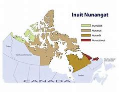 Image result for Inuit Homeland Map