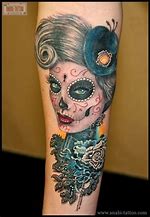 Image result for sugar skull love tattoos