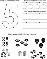 Image result for Number 55 Worksheets