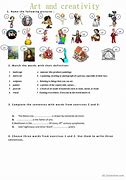 Image result for Art Kindergarten Vocabulary