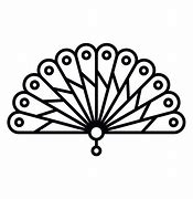 Image result for Hand Fan Outline Images