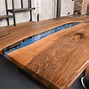 Image result for Blue Epoxy Table