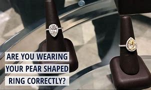 Image result for How Do You Wear a Pear-Shaped Diamond