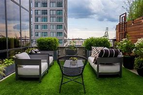 Image result for Roof Top Apartment Garden and Patio