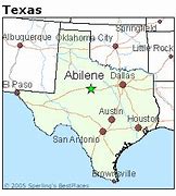 Image result for Abilene Texas Map