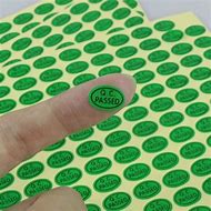 Image result for Qc Pass Sticker Meaning