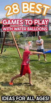 Image result for Water Balloon Party Games