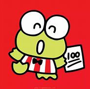 Image result for Keroppi Hello Kitty Fan Art