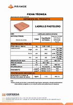 Image result for Dimensiones Ladrillo