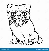 Image result for Thanksgiving Pug Black and White