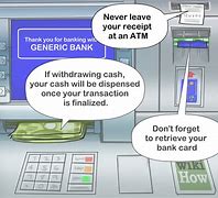 Image result for Steps to Use an ATM