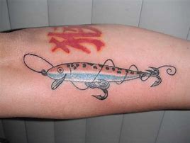 Image result for Fishing Lure Tattoo