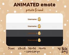 Image result for Potatoe Emote