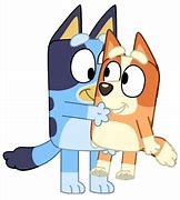 Image result for Bluey Hugging