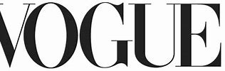 Image result for Vogue Magazine Logo Rojo