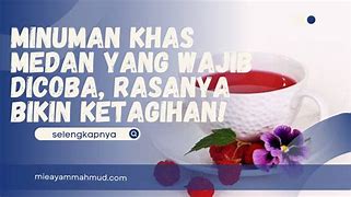 Image result for Minuman Medan