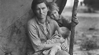 Image result for Ice Sign in Great Depression Photo