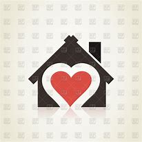 Image result for House Heart Clip Art