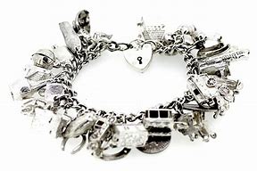 Image result for White Charm Bracelet