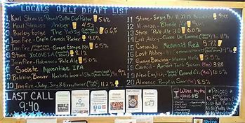 Image result for 859 Tap Room Drink Menu