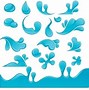 Image result for Water Splash Vector Illustration