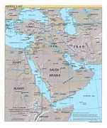 Image result for Middle East Asia Political Map