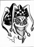 Image result for Evil Jester Drawing