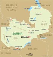 Image result for Zambia Map Google