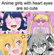 Image result for Otaku Love Heart Meme