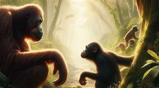 Image result for Chimpanzee vs Orangutan