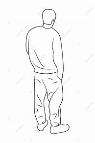 Image result for Back Sketch of Person