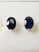 Image result for Genuine Sapphire Earrings