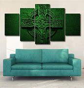 Image result for Wooden Wall Art Celtic Cross