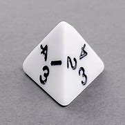 Image result for 4 Sided Dice