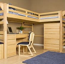 Image result for Loft Bed with Desk