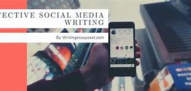 Image result for Social Media Writing